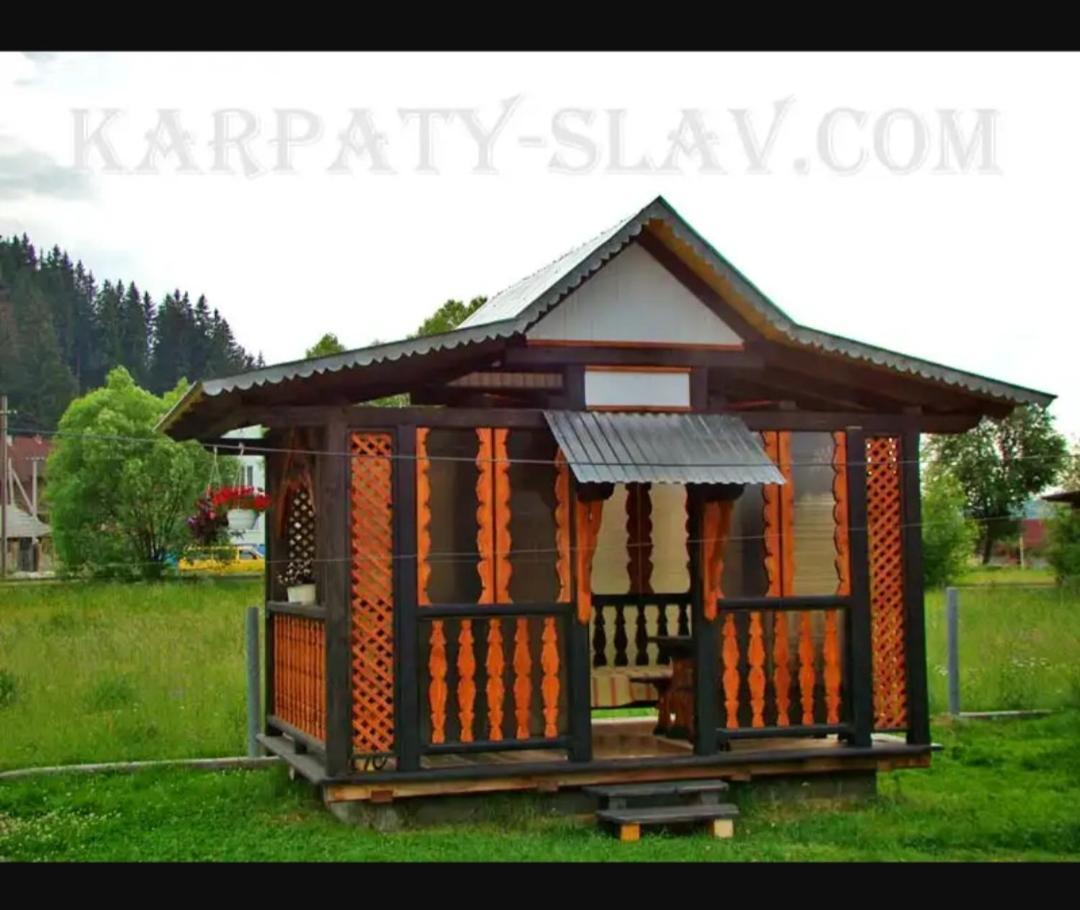 "Різьбярська Садиба" Slavsko Exterior foto